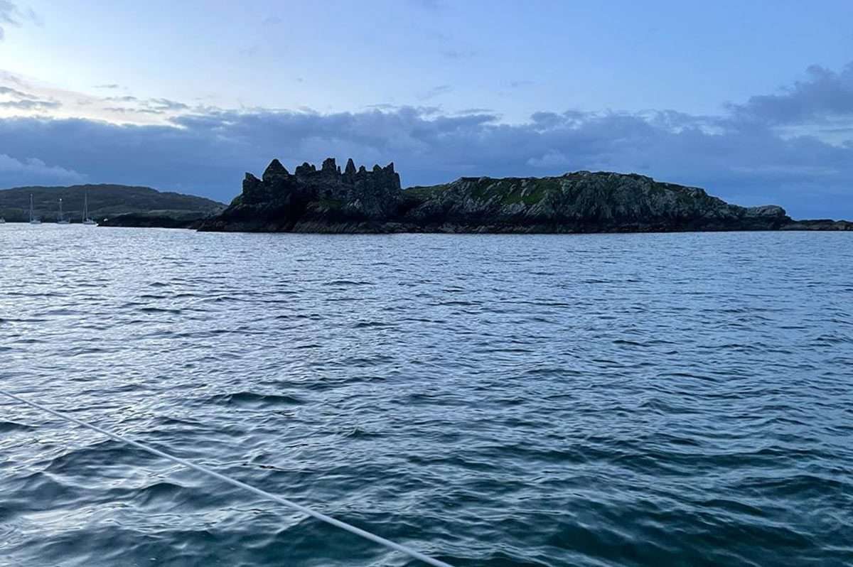 Evening view on the Round IRL with Wild West Sailing
